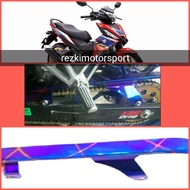 Rs150 Honda cover rantai warna biru besi j🔥🔥🔥 Rim Sticker Set Merah