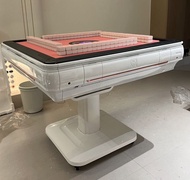 粉紅色可摺電動麻雀枱