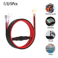 1/3/5Pcs Quick Release SAE Cable With Fuse Terminal O Connector Battery Charger Extension Adapter Wi