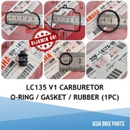 Yamaha Original LC135 V1 Carburetor Parts O-Ring / Gasket / Rubber - 5YP-14147-00 / 5YP-14169-10 / 5
