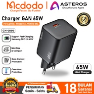MCDODO GaN 65W Mini Size PD Type C Fast Charging Charger Head