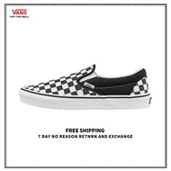 （ของแท้อย่างเป็นทางการ）Vans Old Skool Slip On Unisex Men's and Women's CANVAS SHOES VN0A5JMHARY รองเท้าวิ่ง รองเท้าลำลอง รองเท้าผ้าใบ รองเท้าสเก็ตบอร์ด 3 year warranty