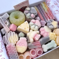 Spot Good Things Recommended Wax Wax Popping Bottle Sandwich Flat Wax Candy Children Candy Snacks Ta