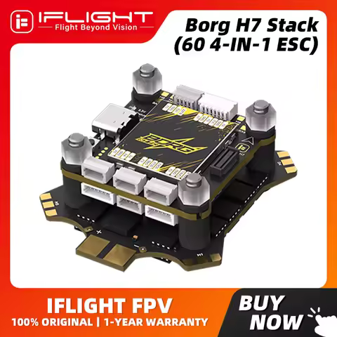 IFlight Borg H7 Stack Borg H7 Flight Controller with Borg 60R ESC 30.5x30.5 Mount pattern For RC FPV