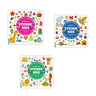 Book - Combo (volume 1, volume 2, volume 3) IQ - EQ - CQ - Sticker for kids