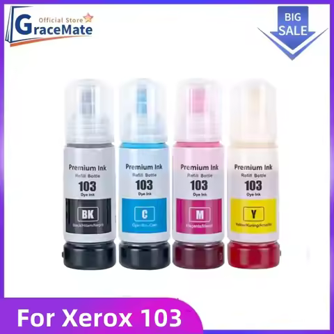 1set 103 Premium Refill Ink for Epson 103 Ecotank L3160 L3210 L3211 L3250 L3251 L3256 L3260 L3266 L5