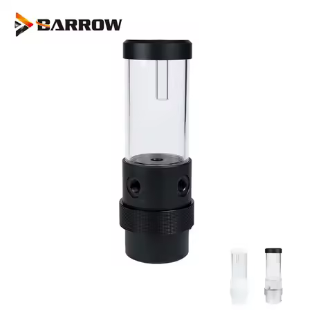 Barrow D5 Pump Combo Reservoir Kit Cabinet Building PWM Pump Set,Powerful Water Tank,Silver,Black,Wh
