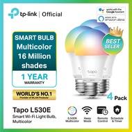 TP-Link Tapo L530E L510E และ L520E Smart Bulb RGB Smart Light E27 Multicolor หลอดไฟอัจฉริยะ หลอดไฟเป