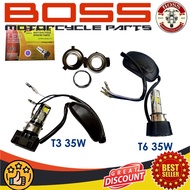 6 Led 3 Led Headlight Motorcycle 35W (T3/T6)