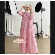 Aqila MUSLIM CLOTHING GAMIS WITH SALUR MOTIF | Contemporary Women's Dresses | Viral 2022 | Plash