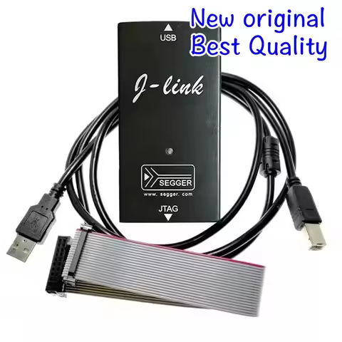 100%New original JLINK J-LINK V9 ARM Emulator USB-JTAG Adapter Emulator STM32 ARM MCU Electronic Com