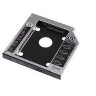 axGear Optical Bay 2nd SATA HDD Hard Drive Caddy CD DVD-ROM for Laptop Notebook 9.5mm