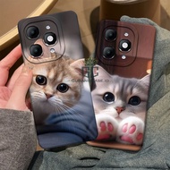 GudangCaseId Itel A90 A80 A70 A60 A60S A50 Softcase Mobile Phone Camera Cute Cat Motif Trendy