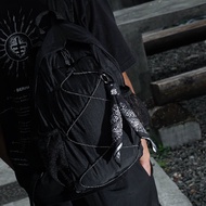 GANTUNGAN Bandana Charm Bag Black Bandana Hanger