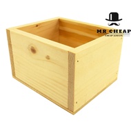 [Hot] Unique Stationary Pine Wooden Storage Box/Kotak Kayu Pine/Storage Box 2003