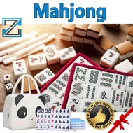 Popular Portable mahjong set game entertainment Good quality Ivory color mahjong MAJONG SET