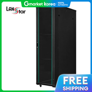 แรคเซรฟเวอร Lanstar LS-2000HS สดำ 42U 2000x1000x600 แรคคอมมวนเคชน มาตรฐานสากล