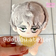 Alien stage alnst till starfish doll plushie with 12cmKeychain