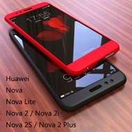 Casing Huawei Nova 7i/ 5T/ 4/ 4e/ 3/ 3i/ 3e/ 2i/ Nova Lite/ Nova 2 Lite Case 360 Full Cover Phone Case