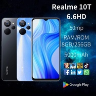 ของแท้ 100% REALME 10T 5G มือถือใหม่เอี่ยม จอ 6.6 นิ้ว ภาพถ่ายชัดมาก 50 ล้านพิกเซล RAM8/ROM256 ประกั