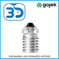 For Upgrade TZ3.0 Bamboo Lab Hotend X1/X1C/P1P/P1S CHT Bimetal Copper + Hardened Steel Nozzle 0.4/0.