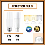 LED Stick Bulb E27/ PLC Stick Bulb <10W 15W> 3 Colour LED Bulb 12W/16W { E14/E27 } [2Years Warranty]