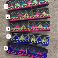 3.3cm Kadazan Lace 7m