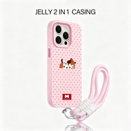 Cute Spotted Cartoon Dog Casing Oppo Reno 15F 15 Pro Max A6T Pro 5G A6X 14F A3X A5I A5 Pro A5 2025 C