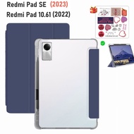 Case RedMi Pad SE 11inch With Pen Slot Magnetic Protective Case RedMi Pad SE Cover With Transparent 