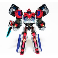 Metal Cardbot HeavyIron 2 Transformation Mode  Robot  Trailer Truck Vehicle Mode 11.8x4.5x14inch