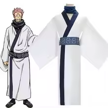 Ryomen Sukuna Cosplay Costume Adult Outfits Japan Sukuna Kimono Hanfu for Halloween Carnival Anime C