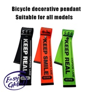 Mountain Bike Creative Personalized Saddle Strap Decoration Road Bike Decoration Strap for Brompton folding bicycle