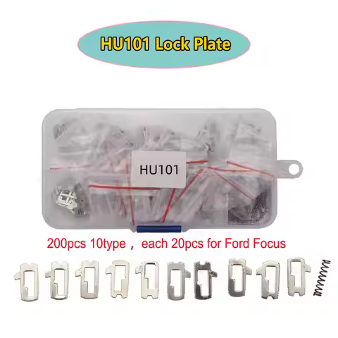 200Pcs/lot for HU101 Lock Plate Car Lock Reed Plate for Ford Focus Car Lock Repair Accessories 10 Ty