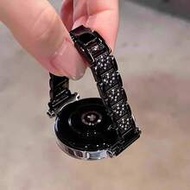 18มม. 20มม. 22มม. สายนาฬิกาโลหะพลอยเทียมแบบอสมมาตร - สายสำรองมีสไตล์เข้ากันได้กับ Galaxy Watch 6 5 4