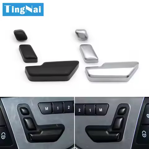 Car Left Right Seat Headrest Adjust Control Button Switch Cover For Mercedes BENZ W204 C204 X204 GLK
