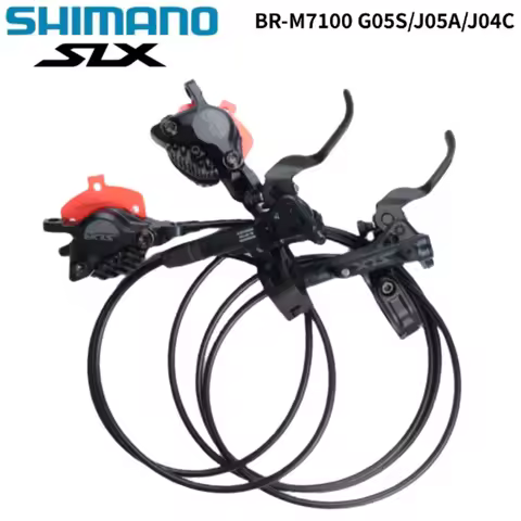 SHIMANO SLX M7100 Brake For Mountain Bike Bicycle Hydraulic Disc Brake G05S/J05A/J04C/J03A Pads MTB