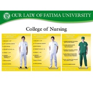 OLFU BS Nursing Male Uniform