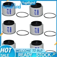 6 Pcs R12T / Water Separator Filter elements for Racor 140R 120AT S3240 NPT ZG1/4-19 Automotive Part