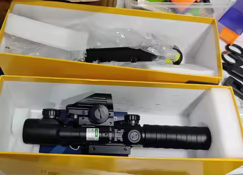2025 hot saleCVLIFE EagleTalon 3-9x32 5-in-1 Scope Combo with Dual Illuminated Green Rangefinder Ret