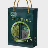 台糖富貴橄欖油禮盒(頂級橄欖油750ml+純級橄欖油1000ml)