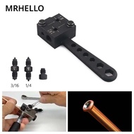 3/16 "SAE Double Flaring เครื่องมือยานยนต์สายเบรคที่ถอดออกได้มือถือ 45 องศาสําหรับเบรคท่อทองแดง 4.75