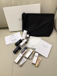 Dior prestige la collection privee pouch化妝袋、擴香石、jasmine 香水、rose  star香水、Gris Dior按摩預約卡