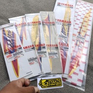 STRIPING STIKER MIO SPORTY ORIGINAL YAMAHA WARNA KUNING TERLARIS....