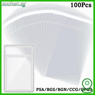 SUCHENSG 100 Sheets PSA BGS Card Brick Film, Durable Waterproof PSA BGS Slab Sleeve,  Transparent St