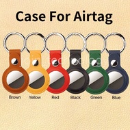 Airtag case leather apple positioning tracking anti-lost device  +buckle Protector For airtags acces