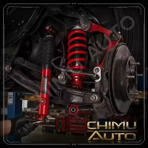 【CHIMU AUTO】Adjustable Lift Suspension Kit for Toyota Hilux with Coilover Shocks, Control Arms and R