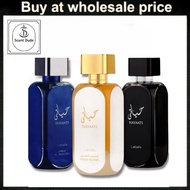 💯ORI🌟 3D Sticker Lattafa Hayaati Al Maleky Perfume 100ml EDP Blue Lattafa Al Maleky Elixir Hayaati B