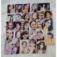 Photocard Twice Nayeon, Jongyeon, Momo, Sana, Jihyo, Mina, Dahyun, Chaeyoung & Tzuyu Official Offici