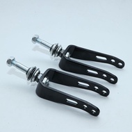 Wheelchair Accessories Front Fork Wheelchair Front Wheel Fork 20cm Wheel Thickened Steel Front Fork 