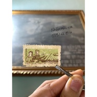 Green soldier stamp Postal stamp Collection stamp stamp_binh_si